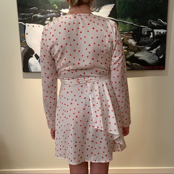Heart Wrap Dress - Picture 2 of 2